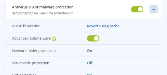 Acronis Anti-malware