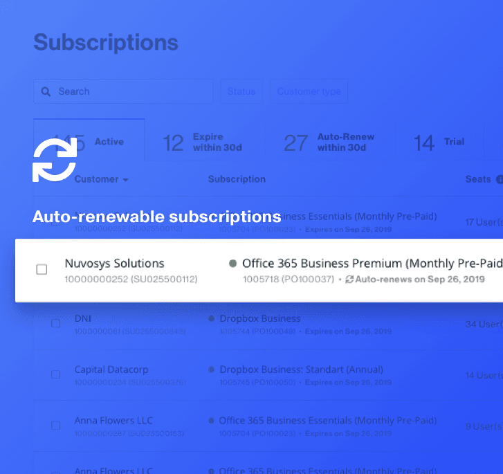 Subscription Revenue Software