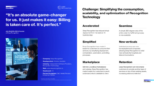 Deep Recognition Executive Summary